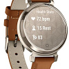 Умные часы Garmin Lily 2 Classic (кремовое золото/коричневый)