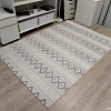 Ковер для жилой комнаты Radjab Carpet Сканди Сизаль Прямоугольник 10926C 12250RK (2x2.9, Grii/Krem)