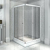 Душевой уголок Radomir 100x110 L 1-03-1-1-0-1230 (прозрачное стекло)