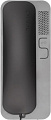 Абонентское аудиоустройство Cyfral Unifon Smart U (серый, с черной трубкой)