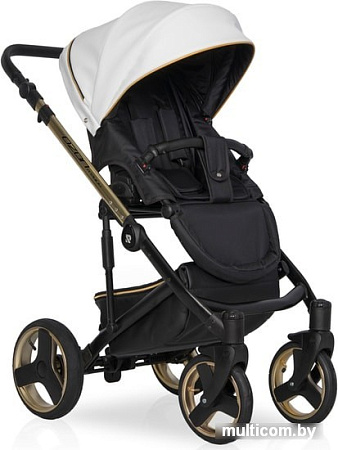 Универсальная коляска Riko Ozon Premium (2 в 1, 33 gold white)
