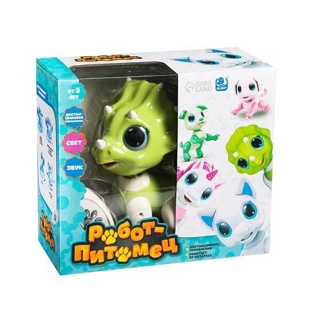 Интерактивная игрушка IQ Bot Диназаврик 8319В