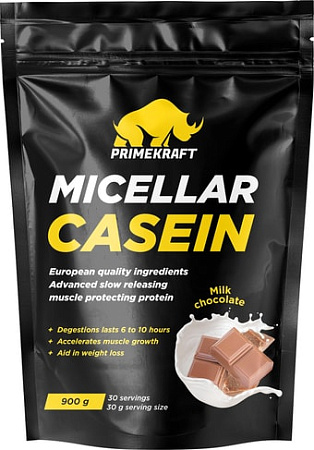 Протеин Prime Kraft Micellar Casein (900г, молочный шоколад)