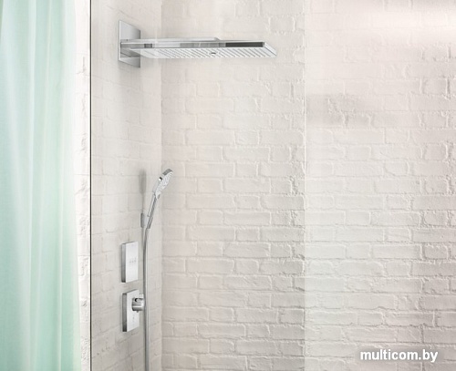 Переключатель режимов Hansgrohe ShowerSelect Glass 15736400 (белый/хром)