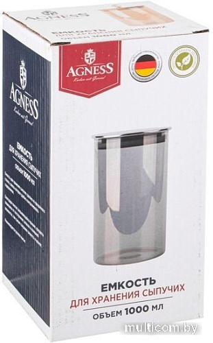 Емкость Agness 889-105