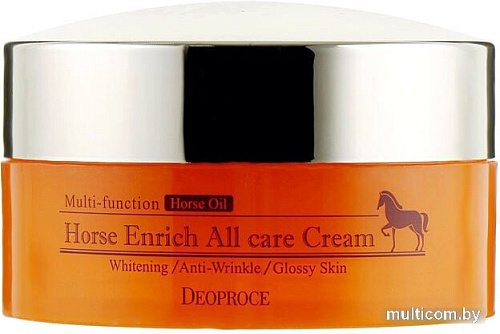 Deoproce Крем для лица Deoproce Horse Enrich All Care 100 мл