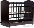 Детская кроватка Bambini Элеганс М 01.10.08 (темный орех)