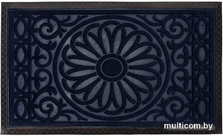 Придверный коврик ComeForte Уют Классик 60x90 (синий)