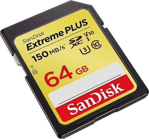 Карта памяти SanDisk Extreme PLUS SDSDXW6-064G-GNCIN SDXC 64GB