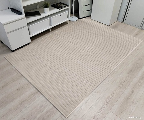 Ковер для жилой комнаты Radjab Carpet Сканди Сизаль Прямоугольник 10935A 12271 (2.4x3.4, Beige C)