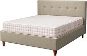 Кровать Sonit Mira 120x200 шенилл Eclipse (01 светло-бежевый)