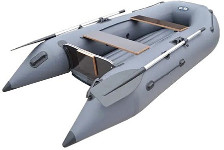 Моторно-гребная лодка Stella SM280V (серый)