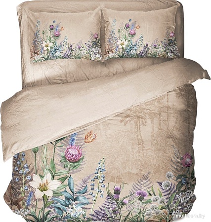 Блакiт Сатин Евро 70х70 D1092/15-1309 (тропикано)