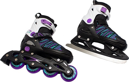 Роликовые коньки Ricos Props PW-223B-155-1 (р. 33-36, черный)