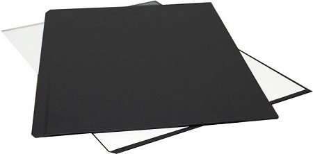 Картонная обложка для переплета OPUS Metalbind Classic 304x212 мм OHC304X212C10 (10 шт, черный)