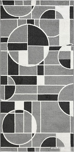 Ковер для жилой комнаты Safyun Bravo SN533-LIGHT-GREY (1x2)