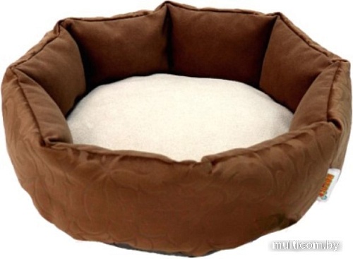 Лежак Кот и Пес Нюша №3 Л5050М-С (коричневый)