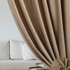 Комплект штор Soft Lines Бархат 9138-D2 2x2.4 м (кофейный, 2 шт)