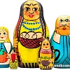 Развивающая игра Брестская Матрешка На День Благодарения (набор 5 шт)