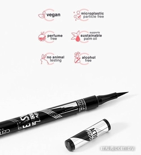 Подводка-фломастер Catrice It's Easy Black Liner тон 010