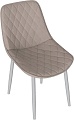 Стул Трия Oscar (белый муар/велюр L003 бежевый)