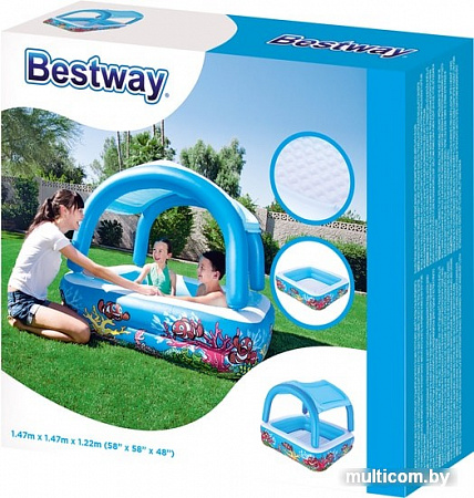 Надувной бассейн Bestway 52192 (147х122)