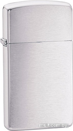 Зажигалка Zippo Slim 1600 Brushed Chrome