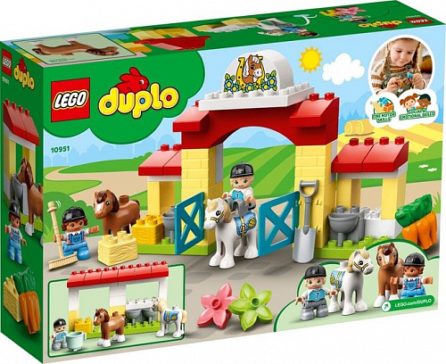 Конструктор LEGO Duplo 10951 Конюшня для лошади и пони