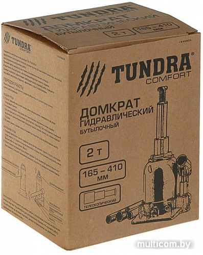 Бутылочный домкрат Tundra 1935905 2т