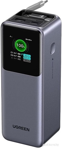 Внешний аккумулятор Ugreen PB726 20000mAh (серый)