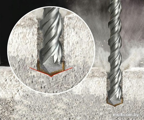 Набор буров Rennbohr Duo SDS+ 680521.21 (4 шт)