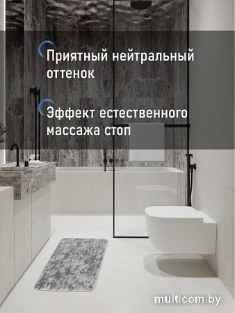 Коврик для ванной FORA Solid FOR-PE-SSM60-100