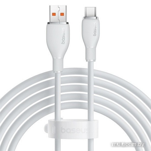 Кабель Baseus Pudding Series USB Type-A - USB Type-C (2 м, белый)