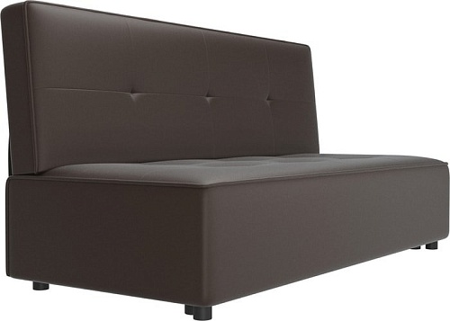 Диван Mebelico Зиммер 108564 (экокожа, коричневый)