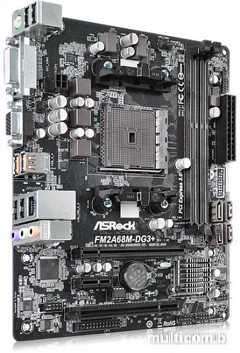 Материнская плата ASRock FM2A68M-DG3+