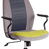 Офисное кресло TetChair Aviator флок/ткань (олива/серый/серый)