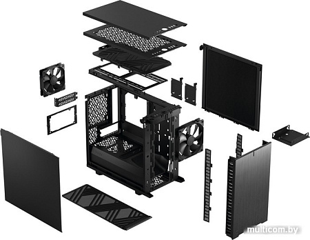 Корпус Fractal Design Define 7 Nano Black Solid FD-C-DEF7N-01