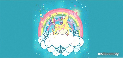 Корзина JoyArty Радужный единорог gaba_59622_L