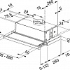 Кухонная вытяжка Franke Flexa FTC 632L BK 315.0547.798