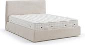 Кровать Sonit Pegaso 140x200 велюр River (01 крем)