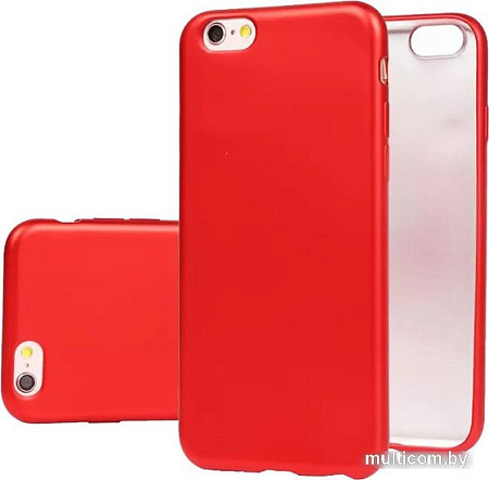 Чехол для телефона Case Deep Matte для Apple iPhone 5/5S (фирменная уп, красный)
