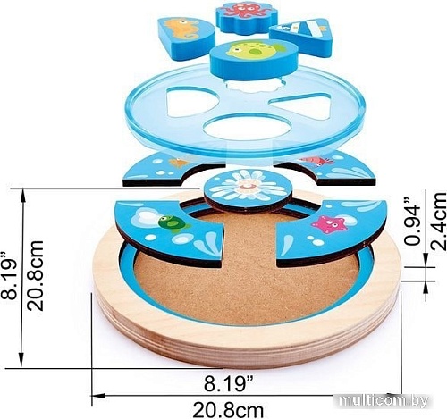 Мозаика/пазл Hape Глубоководные существа E1604