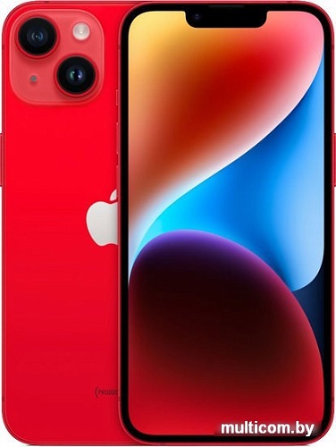 Смартфон Apple iPhone 14 Dual SIM 256GB (PRODUCT)RED