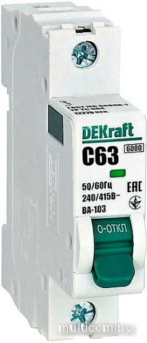 Выключатель автоматический Schneider Electric DEKraft 12279DEK