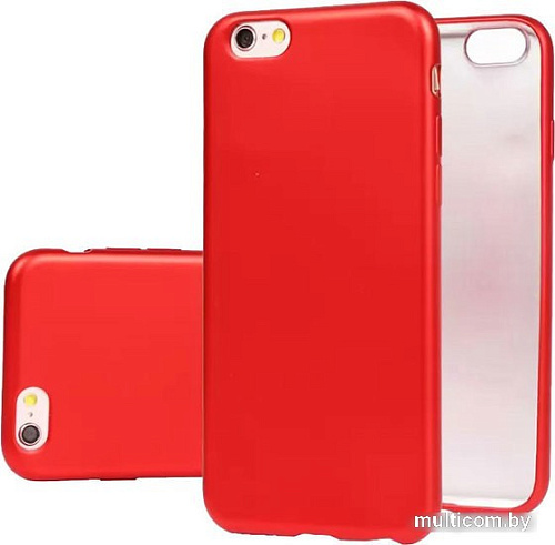 Чехол для телефона Case Deep Matte для Apple iPhone 5/5S (фирменная уп, красный)