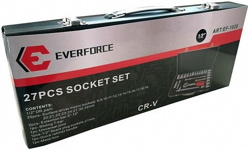 Универсальный набор инструментов Everforce EF-1028 (27 предметов)