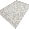 Ковер для жилой комнаты Radjab Carpet Поло Прямоугольник EN 256 12570RK (2.4x3.4, Cream/Beige)