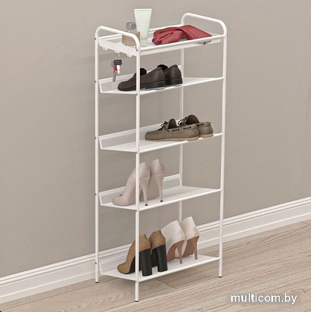 Полка для обуви ЗМИ Женева 15 ПДО Ж15 (белый)