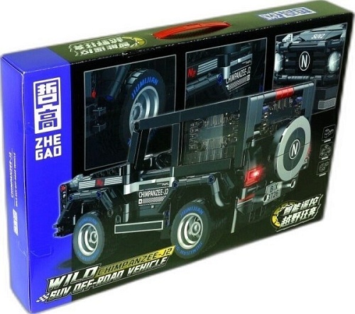 Конструктор Zhe Gao GZ6232 Скоростной внедорожник на радиоуправлении