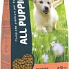 Сухой корм для собак All Puppies с говядиной и овощами 13 кг
